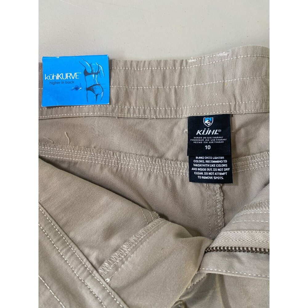 NWT Kuhl Women's 10 Splash Shorts 5.5 Beige MSRP$65 - Picture 6 of 12